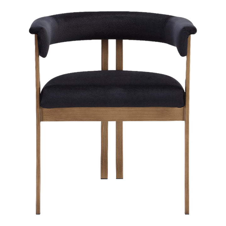 Sheikh Dining Chair Black Velvet - Future Classics Furniture