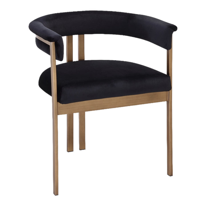Sheikh Dining Chair Black Velvet - Future Classics Furniture