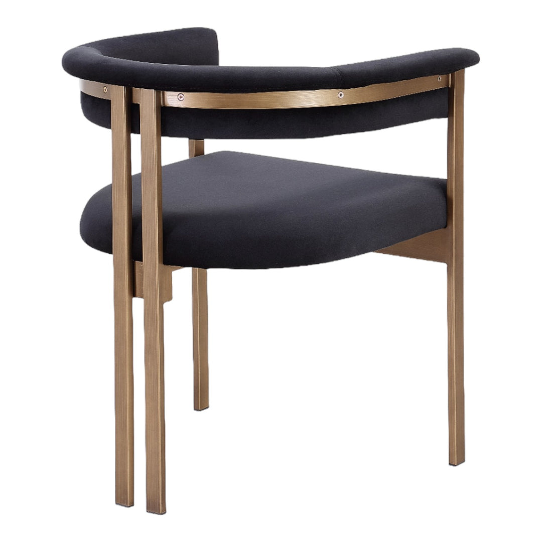Sheikh Dining Chair Black Velvet - Future Classics Furniture
