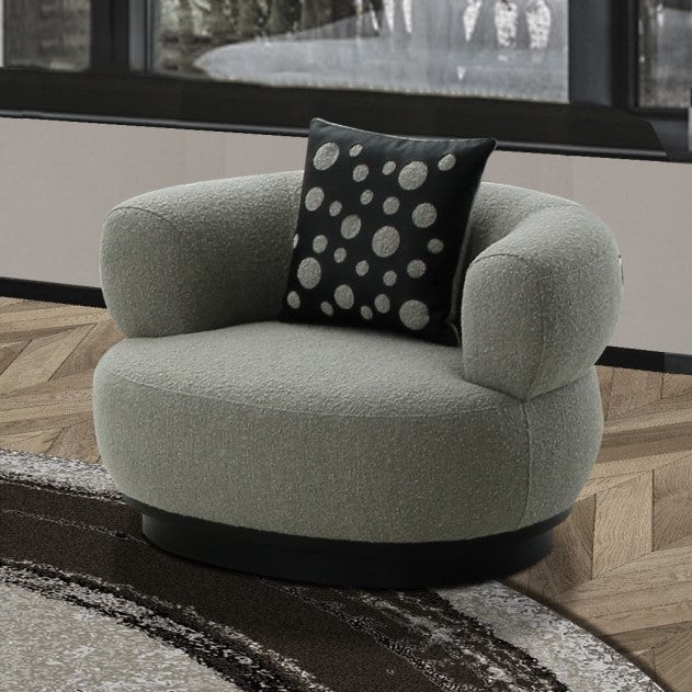Neptune Chair Grey Boucle - Future Classics Furniture