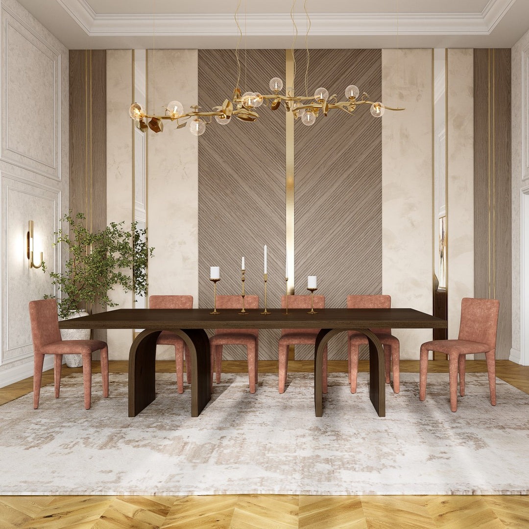 Arches Dining Table Walnut - 2.7m - Future Classics Furniture
