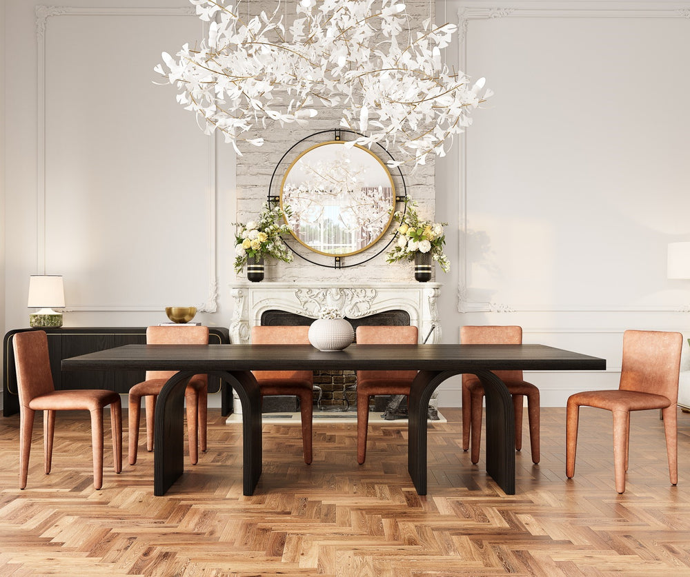 Arches Dining Table Black - 2.7m - Future Classics Furniture