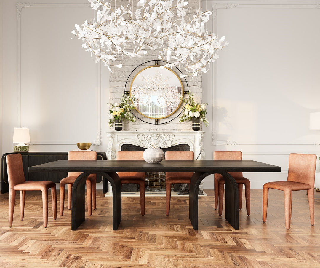 Arches Dining Table Black - 2.7m - Future Classics Furniture
