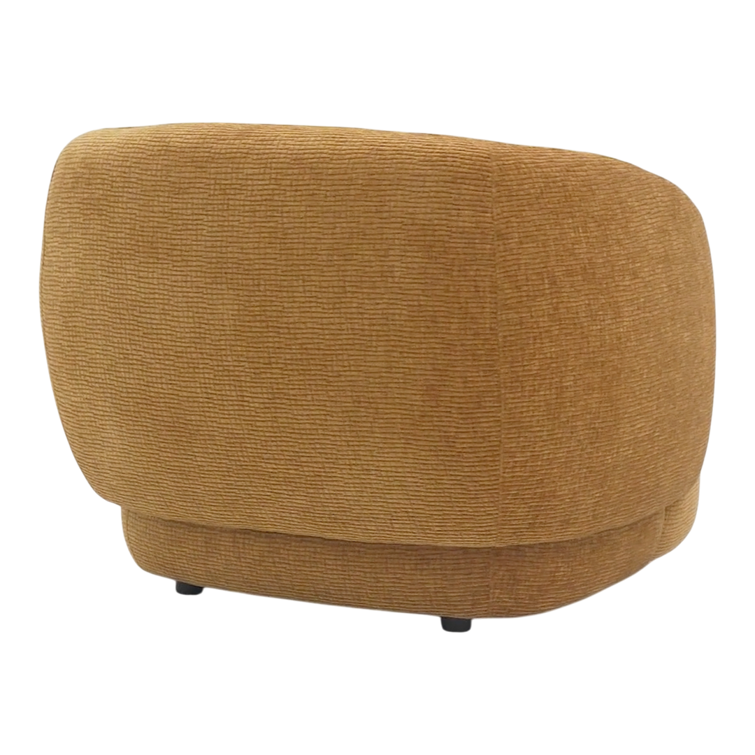 Puffy Chair Textured Bronze