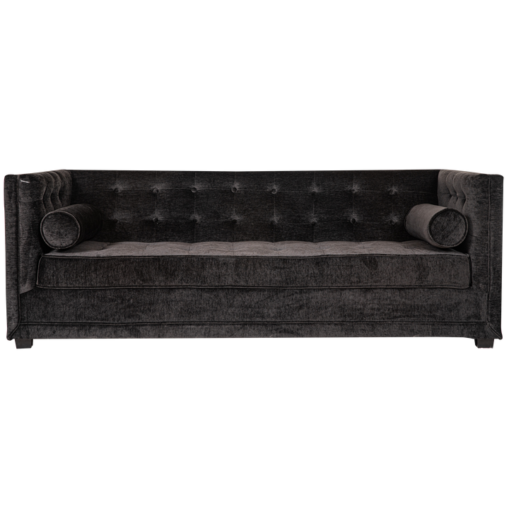 Sheraton 3 Seater Black - Future Classics Furniture