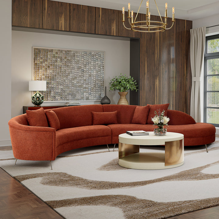 Verde Corner Sofa Rust - Future Classics Furniture