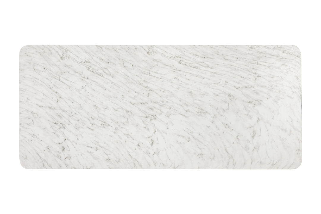 Cigale Dining Table Marble Finish - 2.25m - Future Classics Furniture