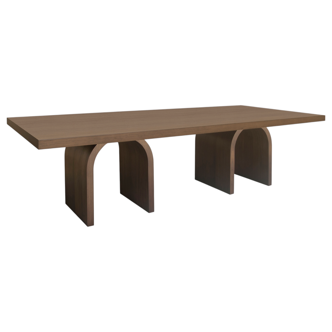 Arches Dining Table Walnut - 2.7m - Future Classics Furniture