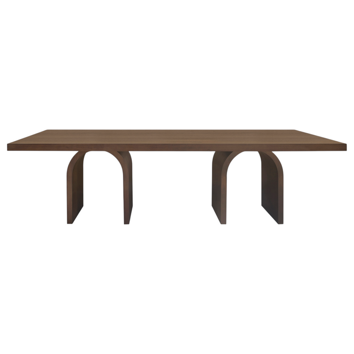 Arches Dining Table Walnut - 2.7m - Future Classics Furniture
