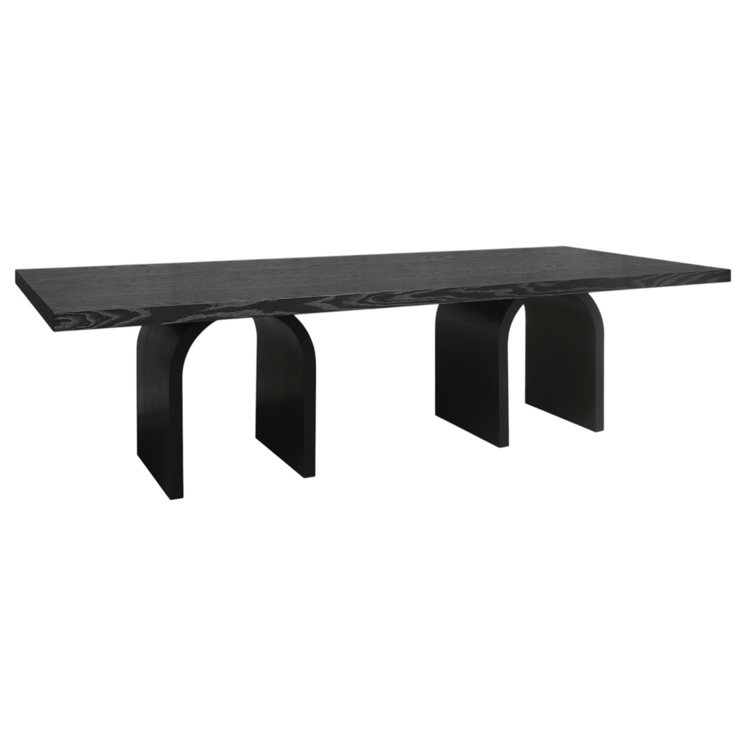 Arches Dining Table Black - 2.7m - Future Classics Furniture