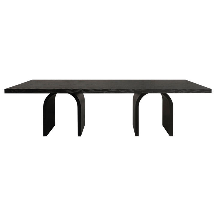 Arches Dining Table Black - 2.7m - Future Classics Furniture