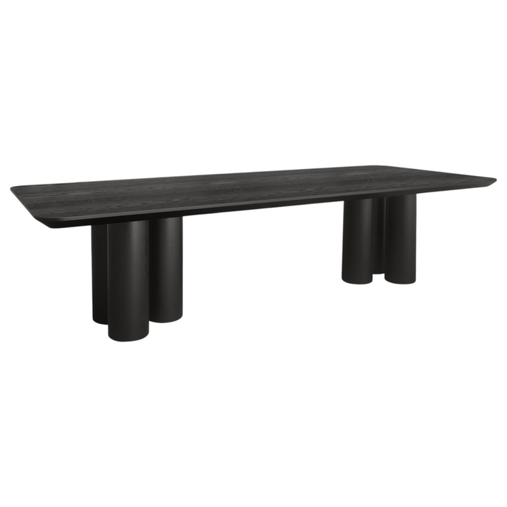 Trio Dining Table Black - 3m - Future Classics Furniture