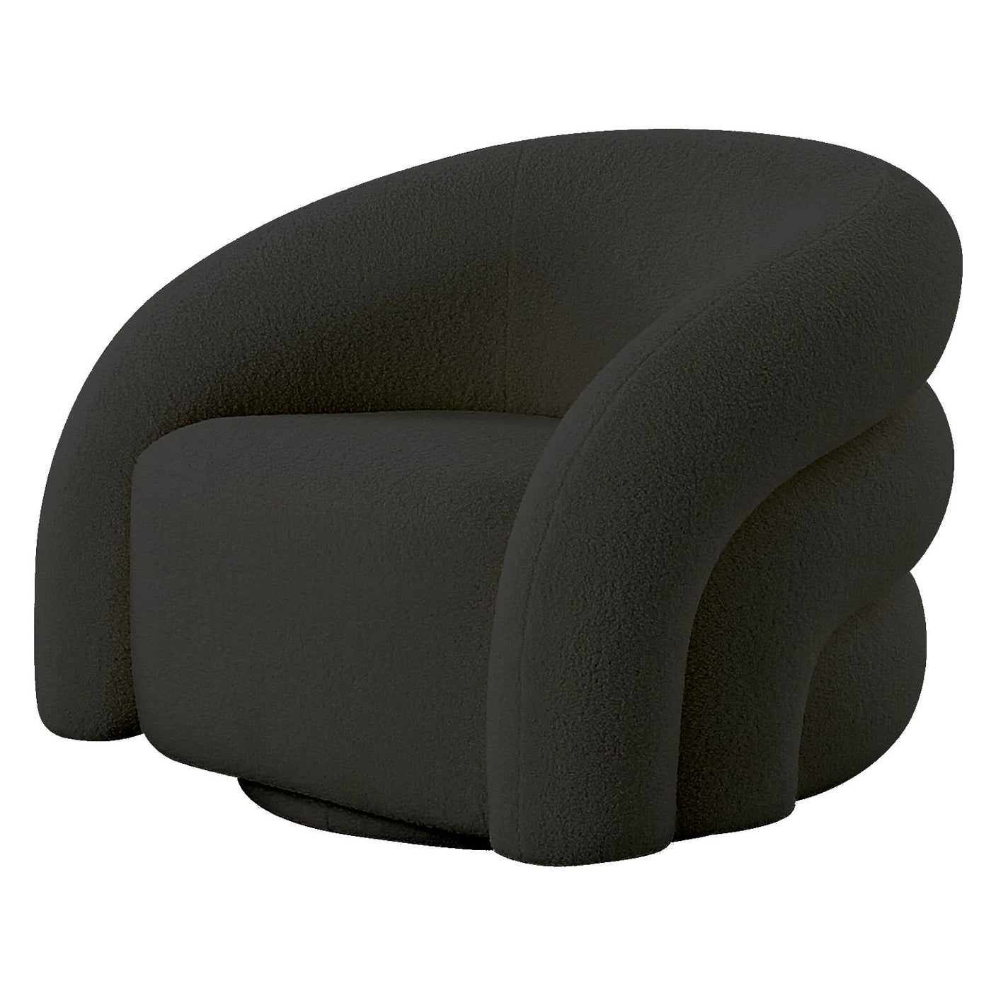 Ventosa Swivel Chair Black - Future Classics Furniture