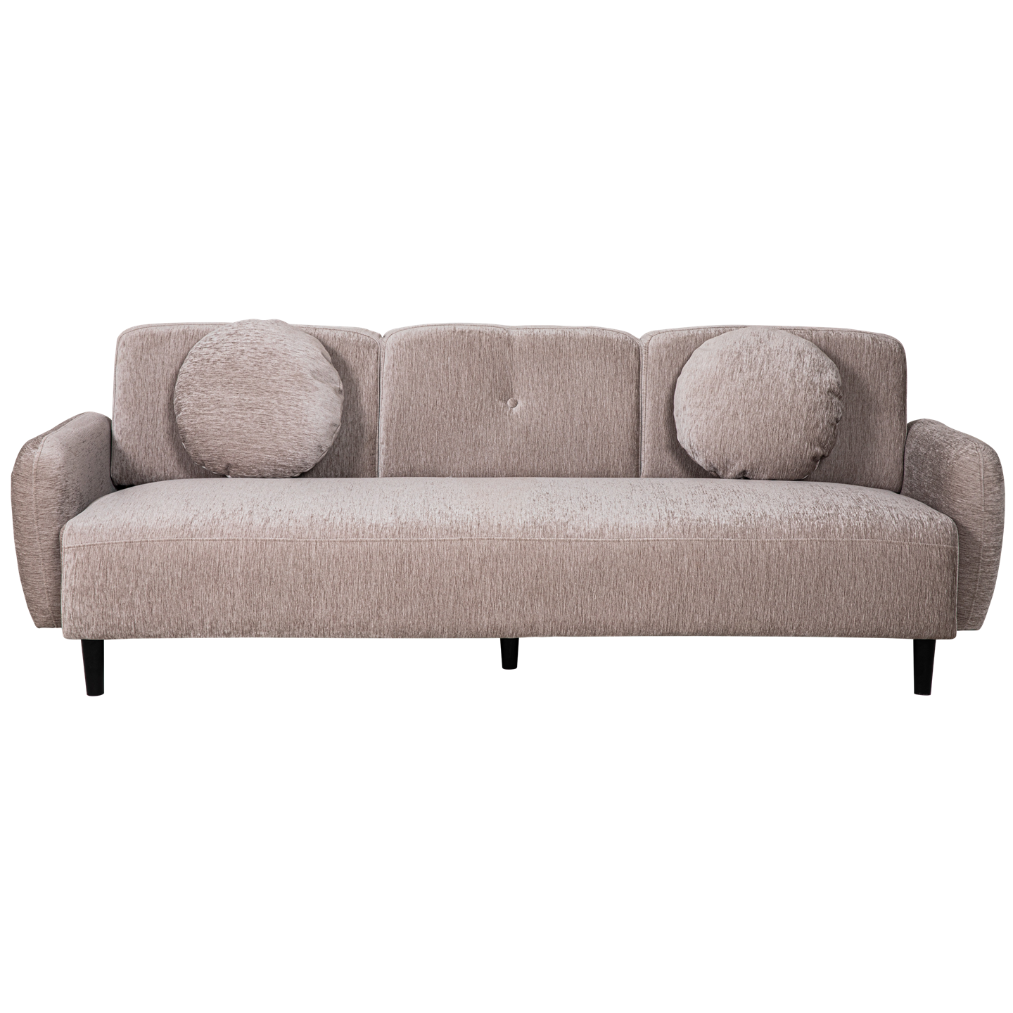 3 Seater Sofa/Lounge/Couch (Beige Fabric) Waldorf Future Classics