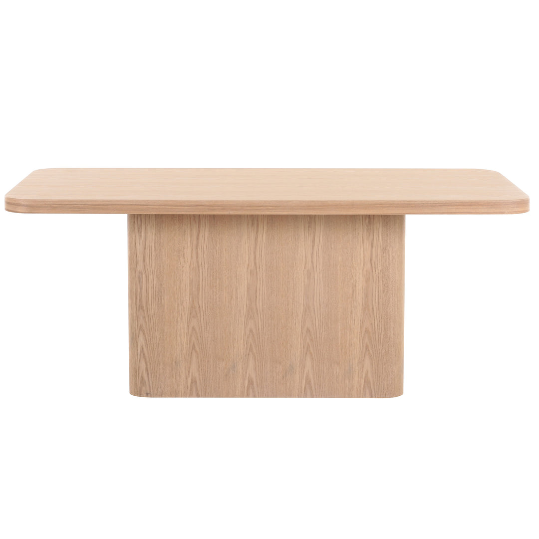 Colonna Dining Table Light Oak - 1.8m - Future Classics Furniture