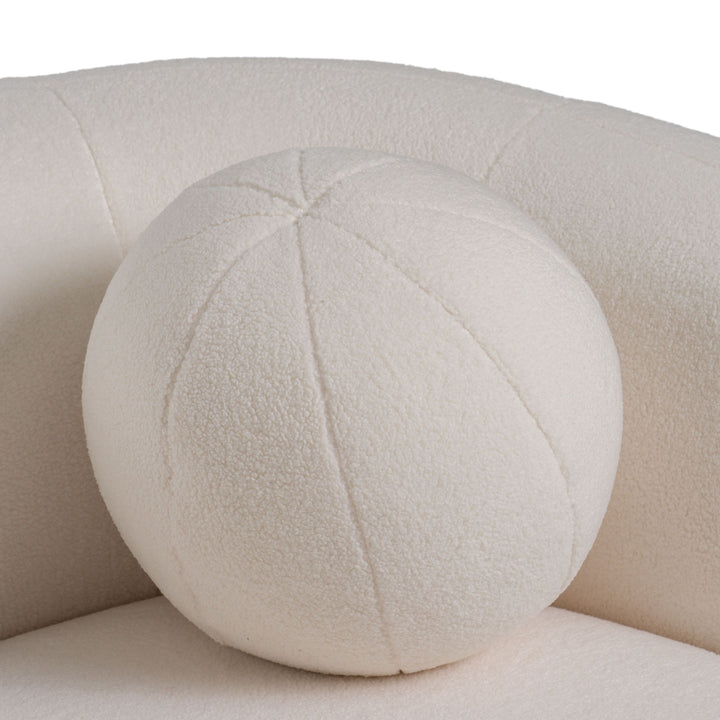 Brunello 3 Seater White - Future Classics Furniture