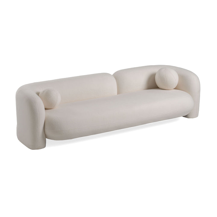 Brunello 3 Seater White - Future Classics Furniture