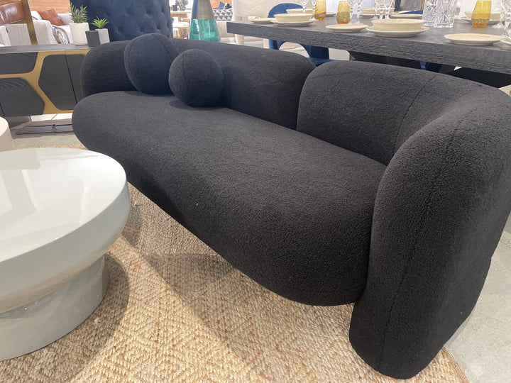 Brunello 3 Seater Black - Future Classics Furniture