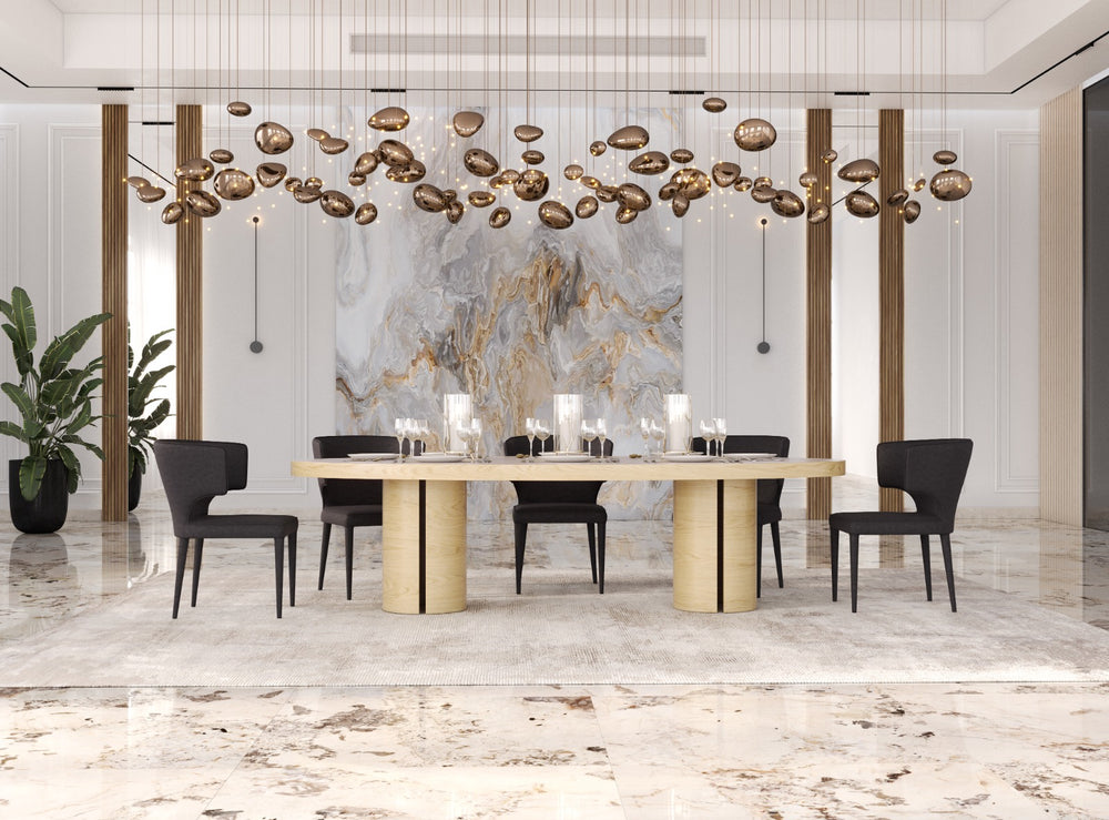 Luigi Oval Dining Table Oak - 2.7m - Future Classics Furniture