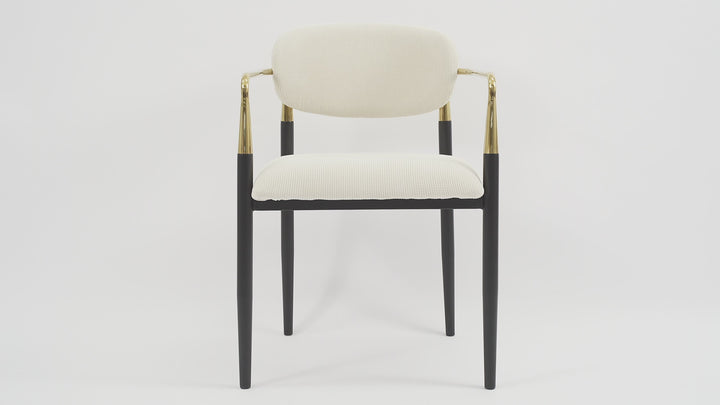 Rhodes Beige Fabric Dining Chair