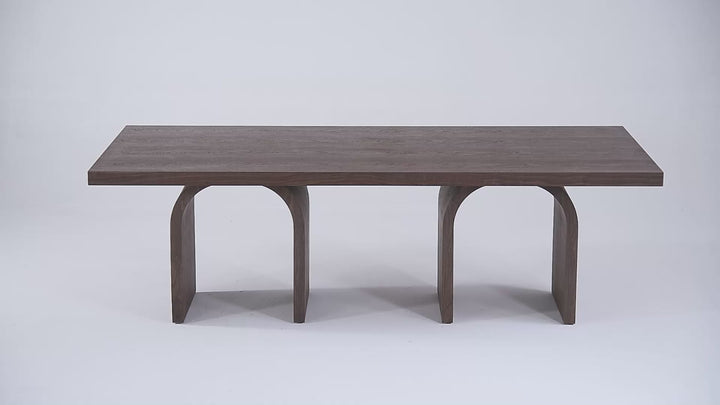 Triomphe Dining Table Walnut - 2.4m