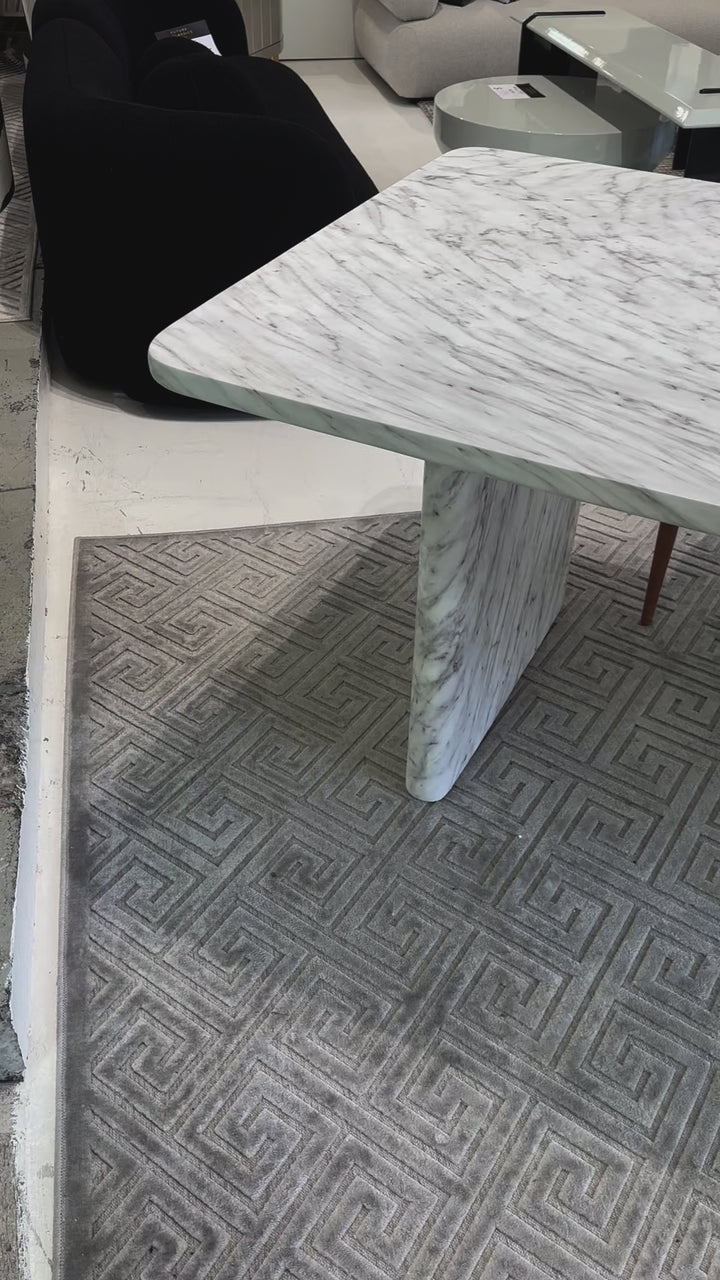 Cigale Dining Table Marble Finish - 2.25m