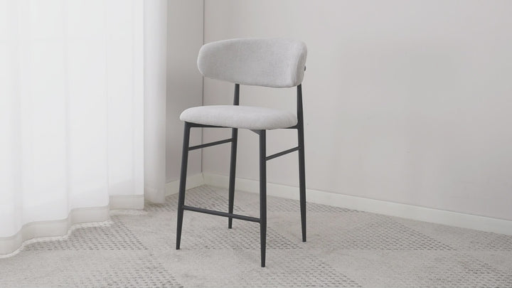 Valentina Bar Stool Beige
