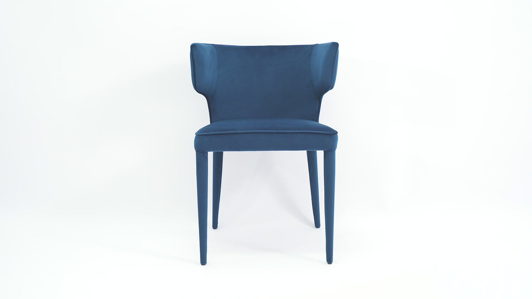 Portofino Dining Chair Navy Velvet