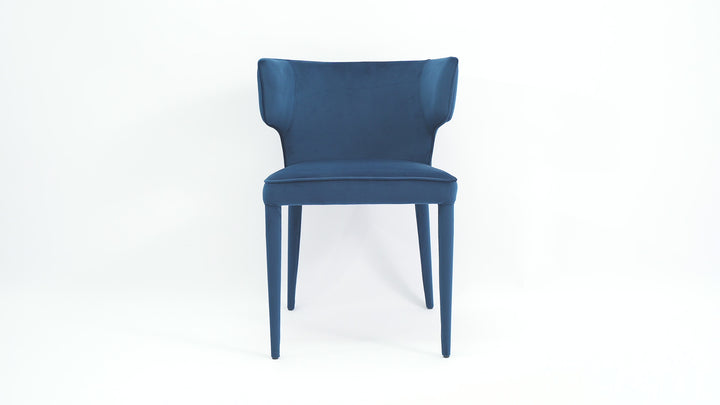 Portofino Dining Chair Navy Velvet