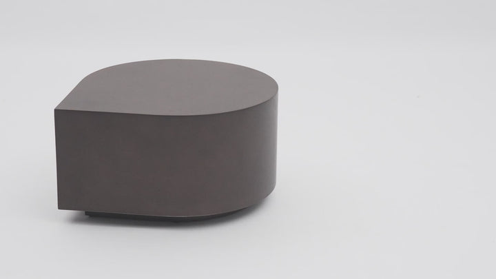 Tear Drop Coffee Table Dark Bronze