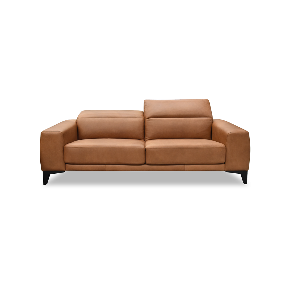 Vermont Sofa Tan Leather - Future Classics Furniture