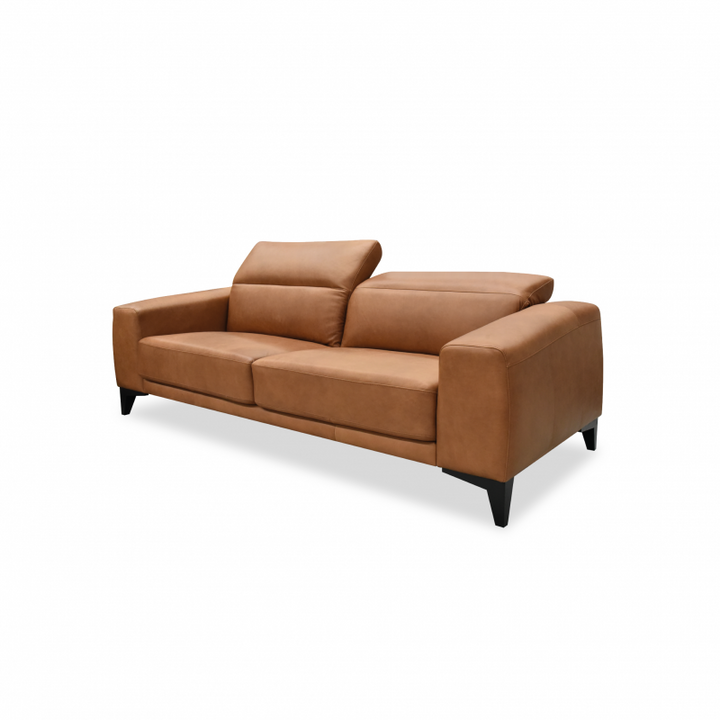 Vermont Sofa Tan Leather - Future Classics Furniture