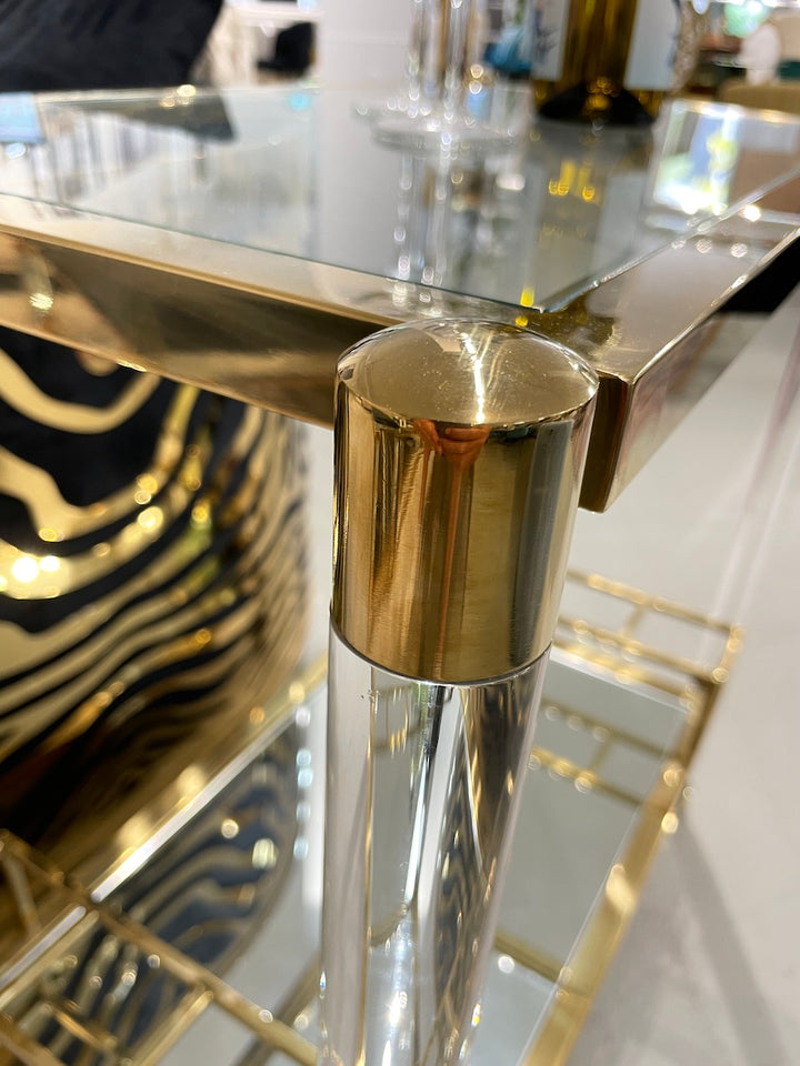 Umbria Gold Trolley - Future Classics Furniture