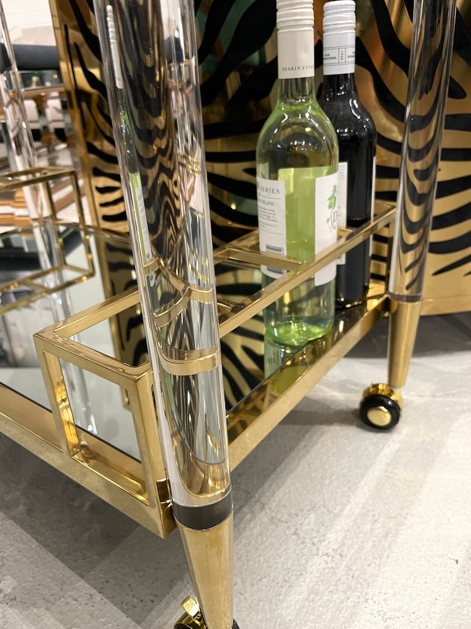 Umbria Gold Trolley - Future Classics Furniture