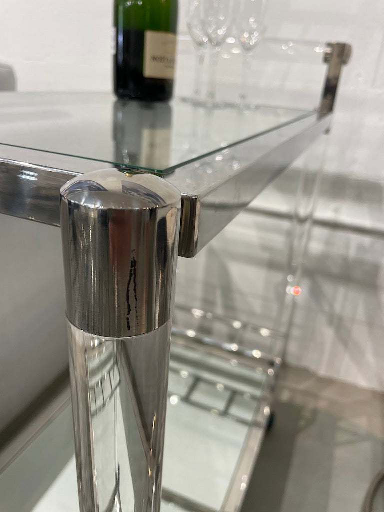 Umbria Silver Trolley - Future Classics Furniture