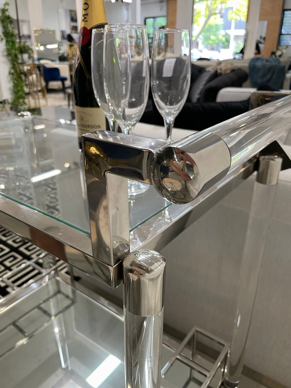 Umbria Silver Trolley - Future Classics Furniture