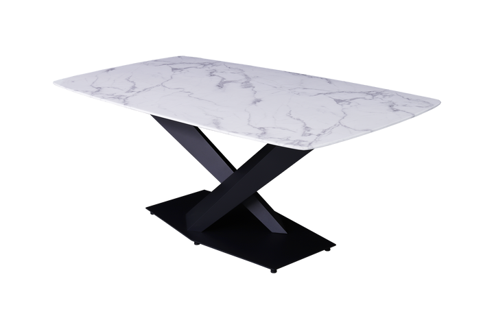 Voltaire Dining Table Black Base - Future Classics Furniture