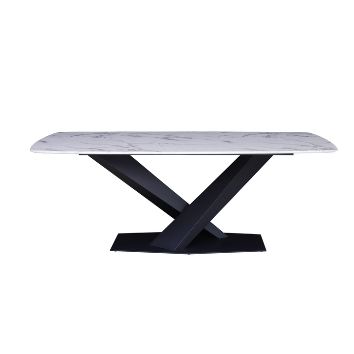 Voltaire Dining Table Black Base - Future Classics Furniture