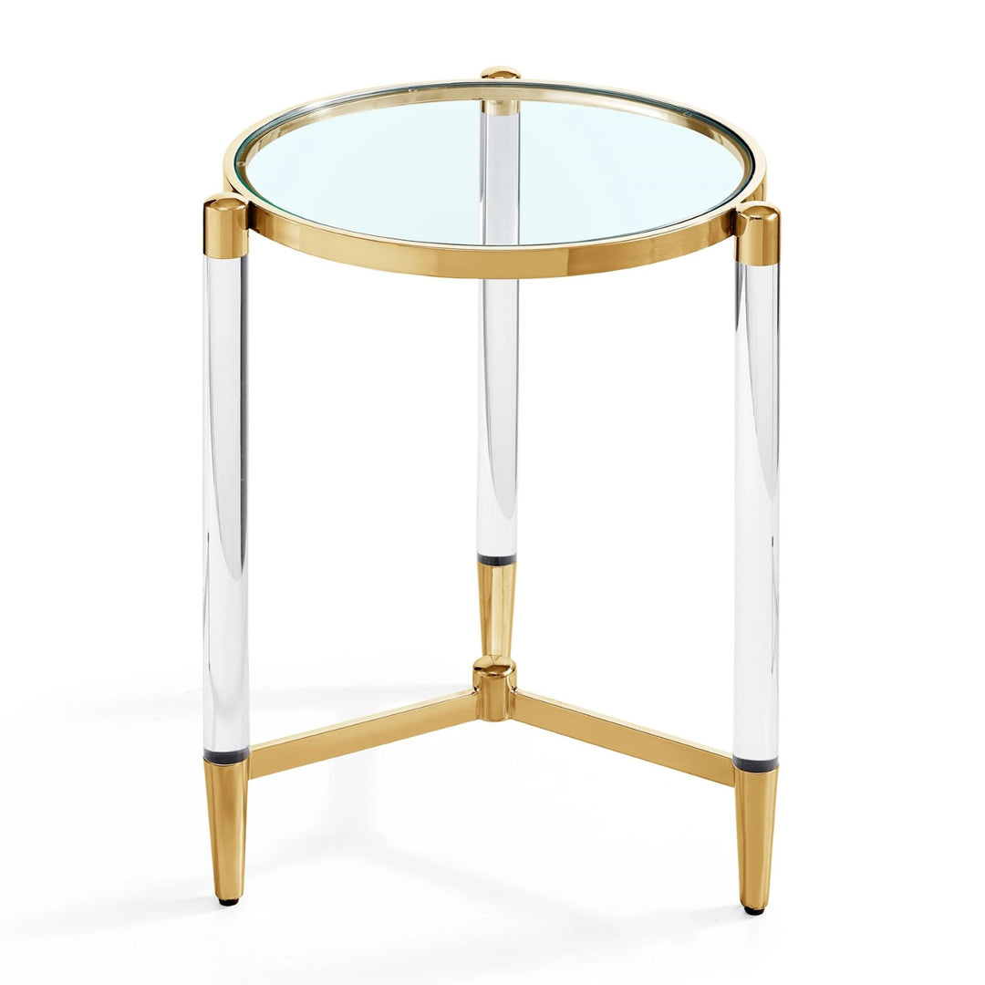 Floating Gold Side Table - Future Classics Furniture