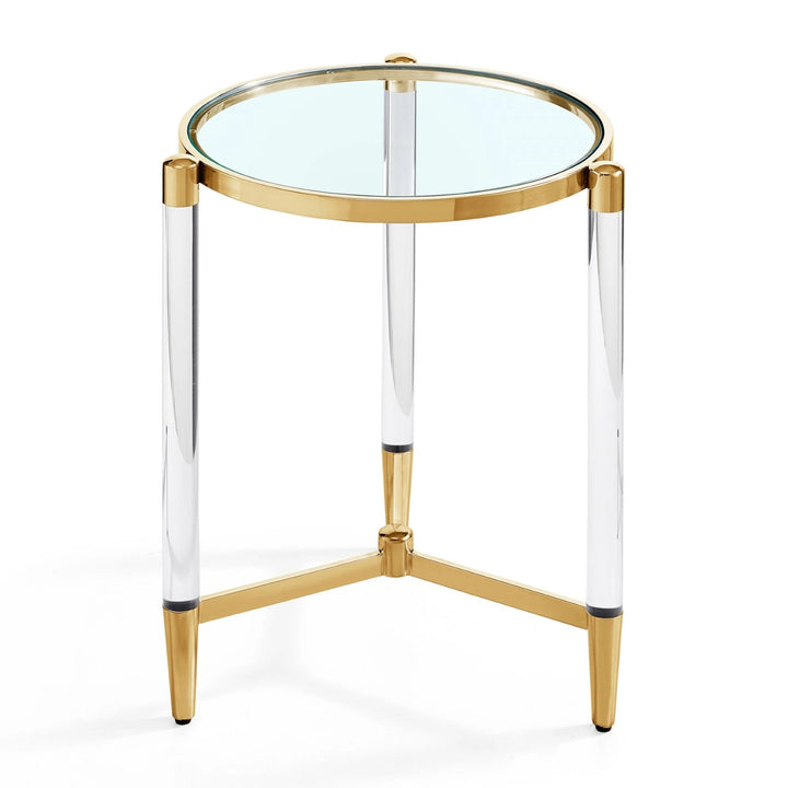 Floating Gold Side Table - Future Classics Furniture