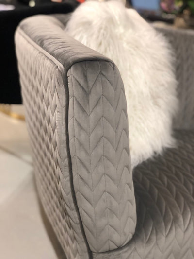 Zeta 3 Seater Sofa Grey - Future Classics Furniture