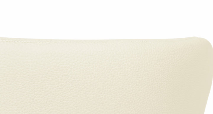 Zampatti Bar Stool Beige Leather Look - Future Classics Furniture