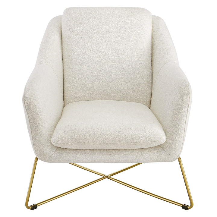 Trapani Chair Boucle/Gold - Future Classics Furniture