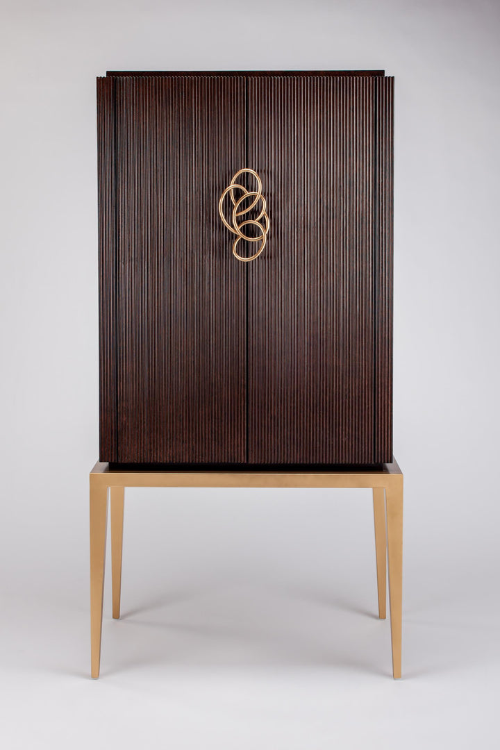 Chopin Drinks Cabinet Walnut - Future Classics Furniture
