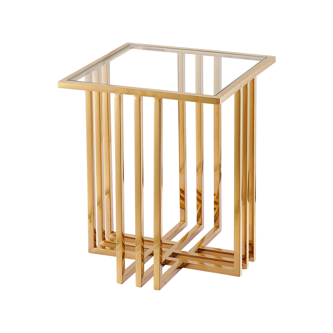Catania Gold Side Table - Future Classics Furniture