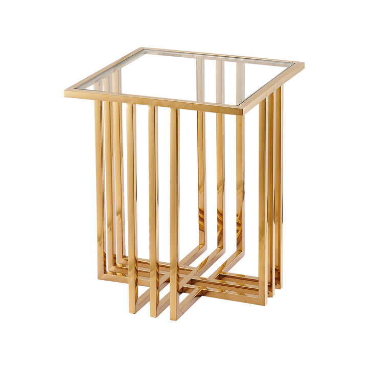 Catania Gold Side Table - Future Classics Furniture
