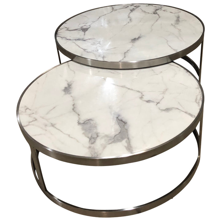 Sterling Coffee Table Set White - Future Classics Furniture