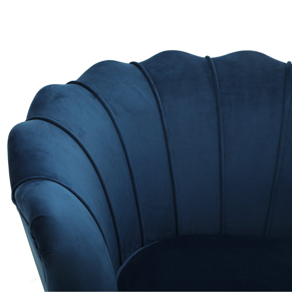 Murcia Chair Navy Velvet - Future Classics Furniture