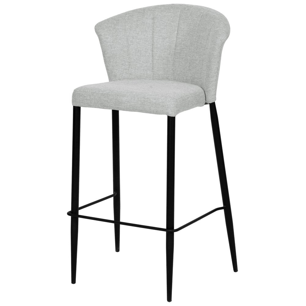 Bar Stool (Grey Fabric) Francois Future Classics Furniture