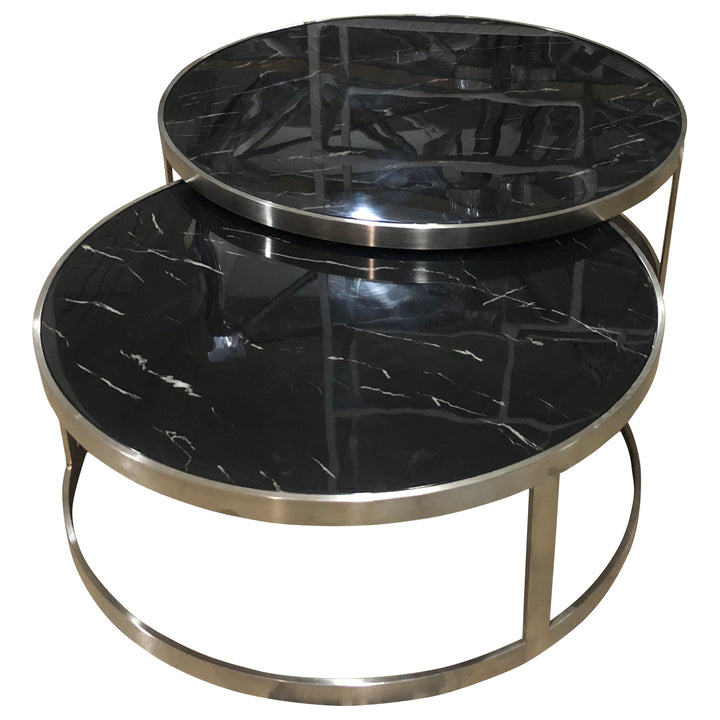 Sterling Coffee Table Set Black - Future Classics Furniture